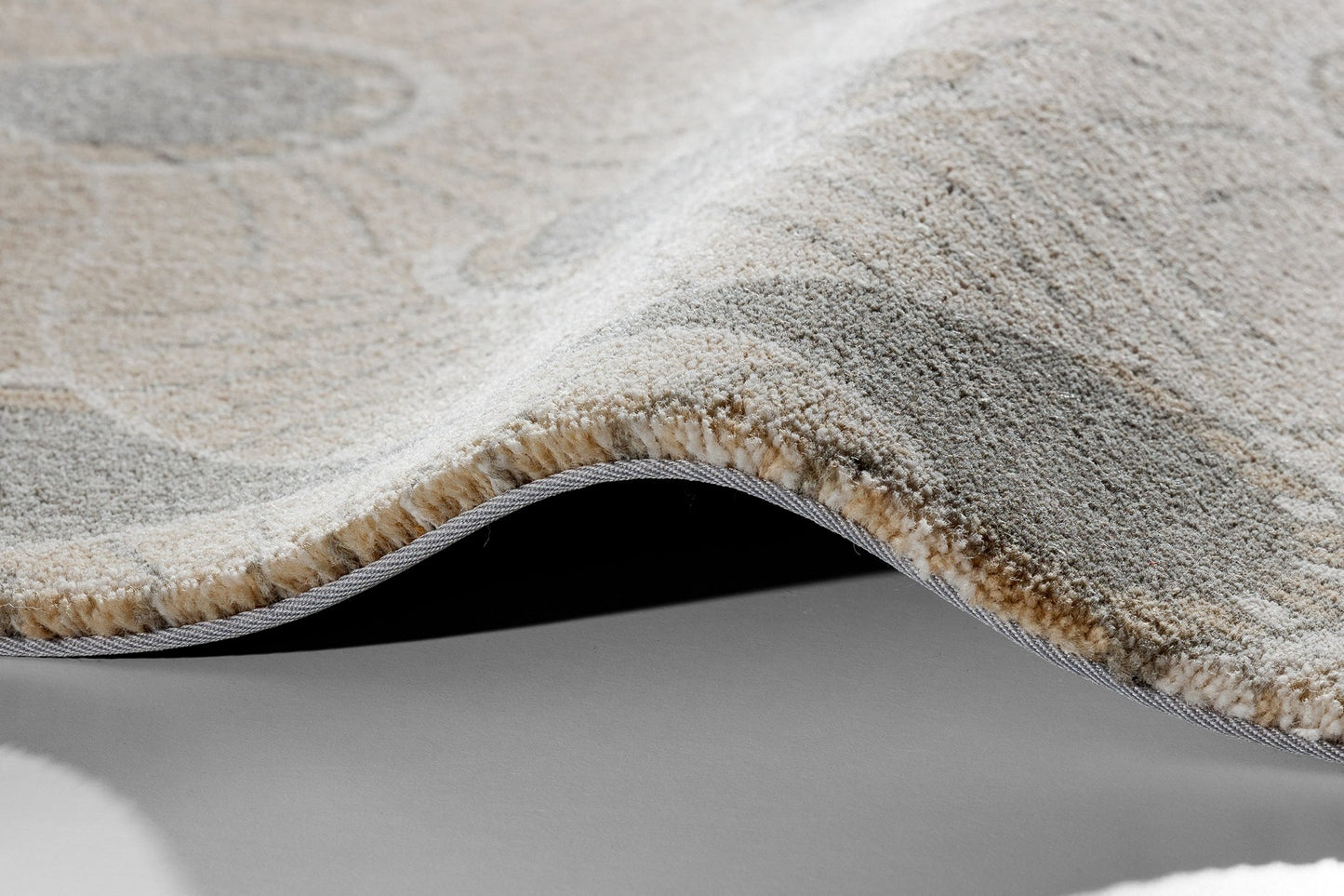 Agnella Rugs Calisia M MEDA Sand - 50% British Wool 50% New Zealand Wool - Free Delivery