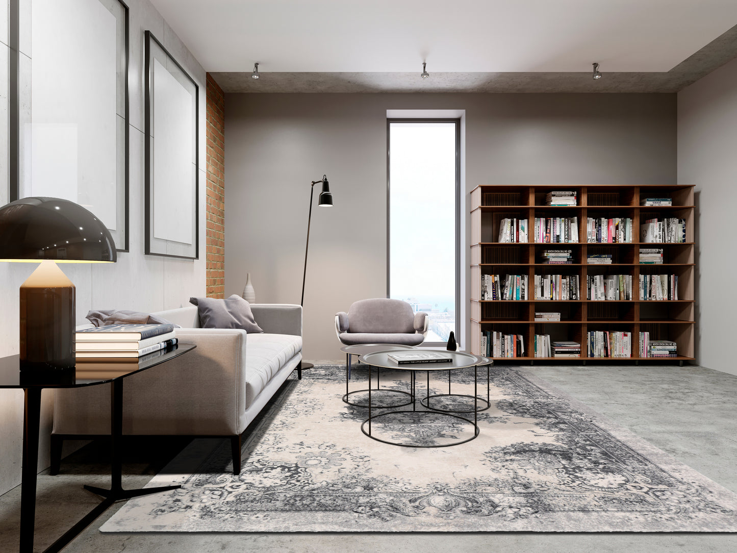 Agnella Rugs Agnus MERI Grey - 100% New Zealand Wool - Free Delivery