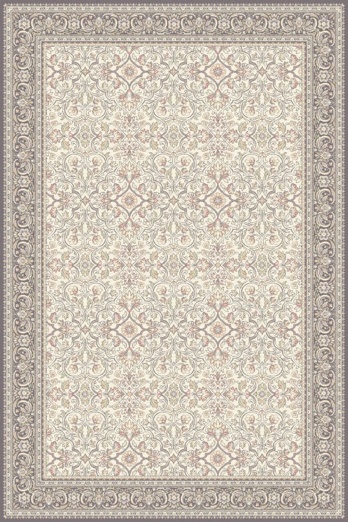 Agnella Rugs Isfahan SALAMANKA Alabaster - 100% New Zealand Wool - Free Delivery