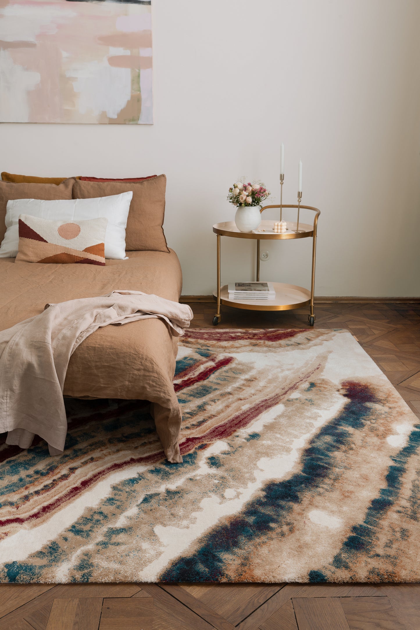 Agnella Rugs Calisia SHELL Cream - 100% New Zealand Wool - Free Delivery