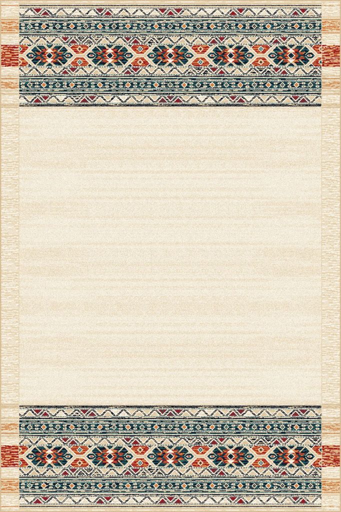 Agnella Rugs Isfahan TEZUME Light Beige - 100% New Zealand Wool - Free Delivery