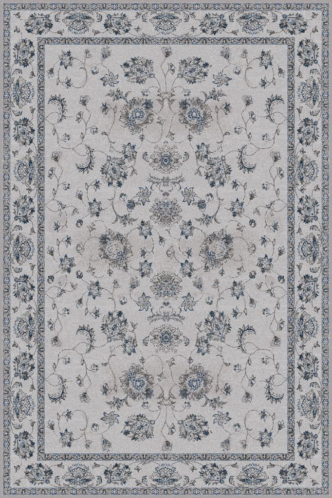 Agnella Rugs Isfahan TRIBAS Grey - 100% New Zealand Wool - Free Delivery
