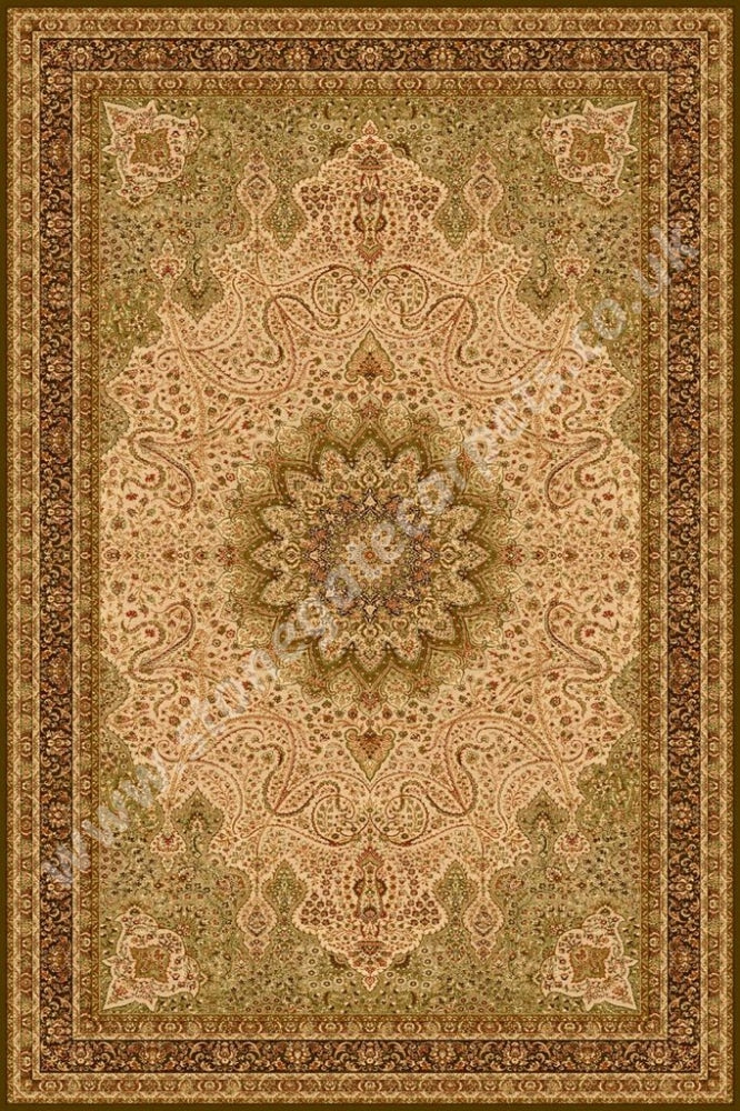 Agnella Rugs Agnus NAMAK Olive - 100% New Zealand Wool - Free Delivery