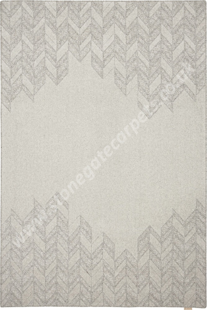Agnella Rugs Noble Credo Light Grey - 100% Undyed British Wool Free Delivery Rug