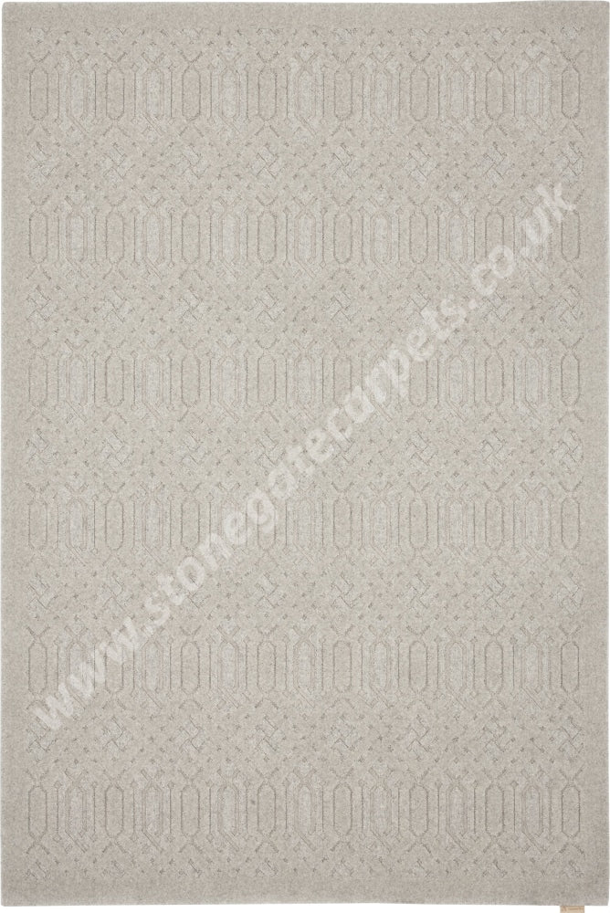 Agnella Rugs Noble Dive Light Grey - 100% Undyed British Wool Free Delivery Rug