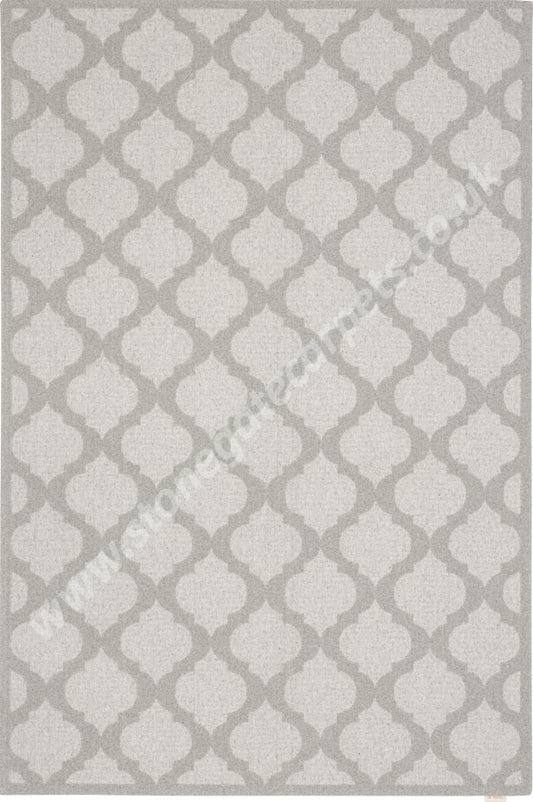 Agnella Rugs Noble Phactra Light Grey - 100% Undyed British Wool Free Delivery Rug