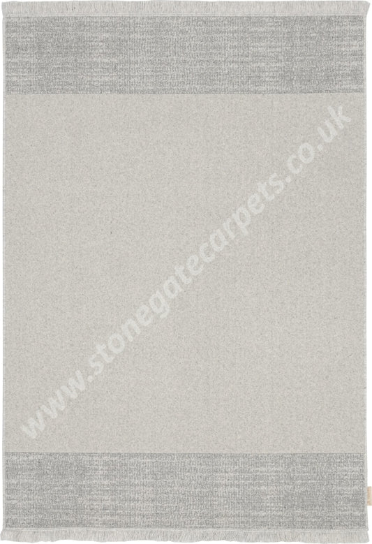 Agnella Rugs Noble Sullo Light Grey - 100% Undyed British Wool Free Delivery Rug