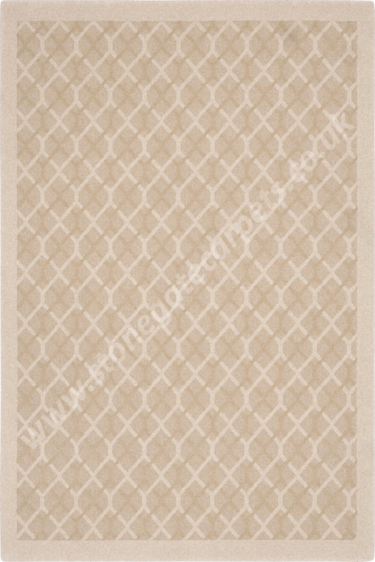 Agnella Rugs Noble Tamel Light Beige - 100% Undyed British Wool Free Delivery Rug