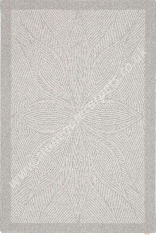 Agnella Rugs Noble Tric Light Grey - 100% Undyed British Wool Free Delivery Rug