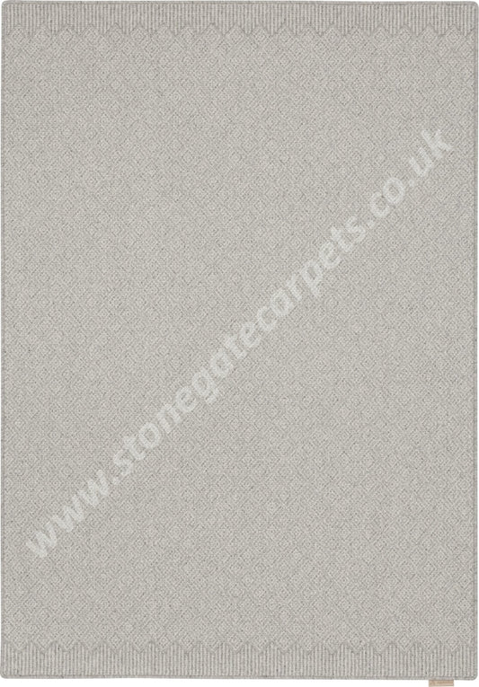 Agnella Rugs Noble Wito Light Grey - 100% Undyed British Wool Free Delivery Rug