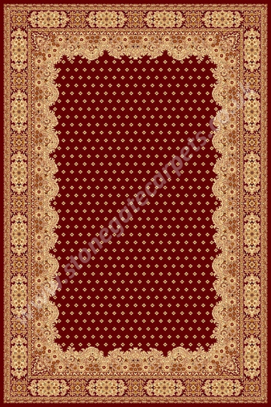 Agnella Rugs Regius Baronet Ruby - 100% Cut Pile New Zealand Wool Free Delivery Rug