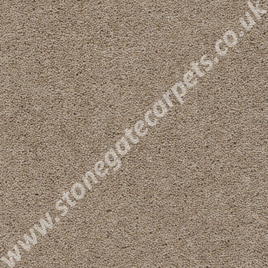 Axminster Carpets Devonia Plain Iced Tea Carpet Remnant