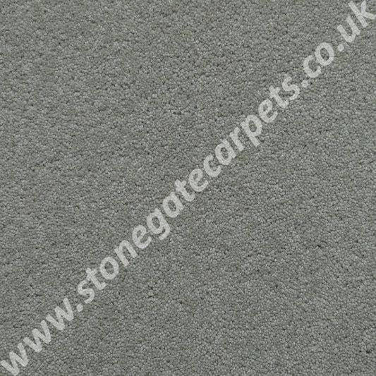 Brintons Carpets Bell Twist Silver Sage Carpet Remnant 57482