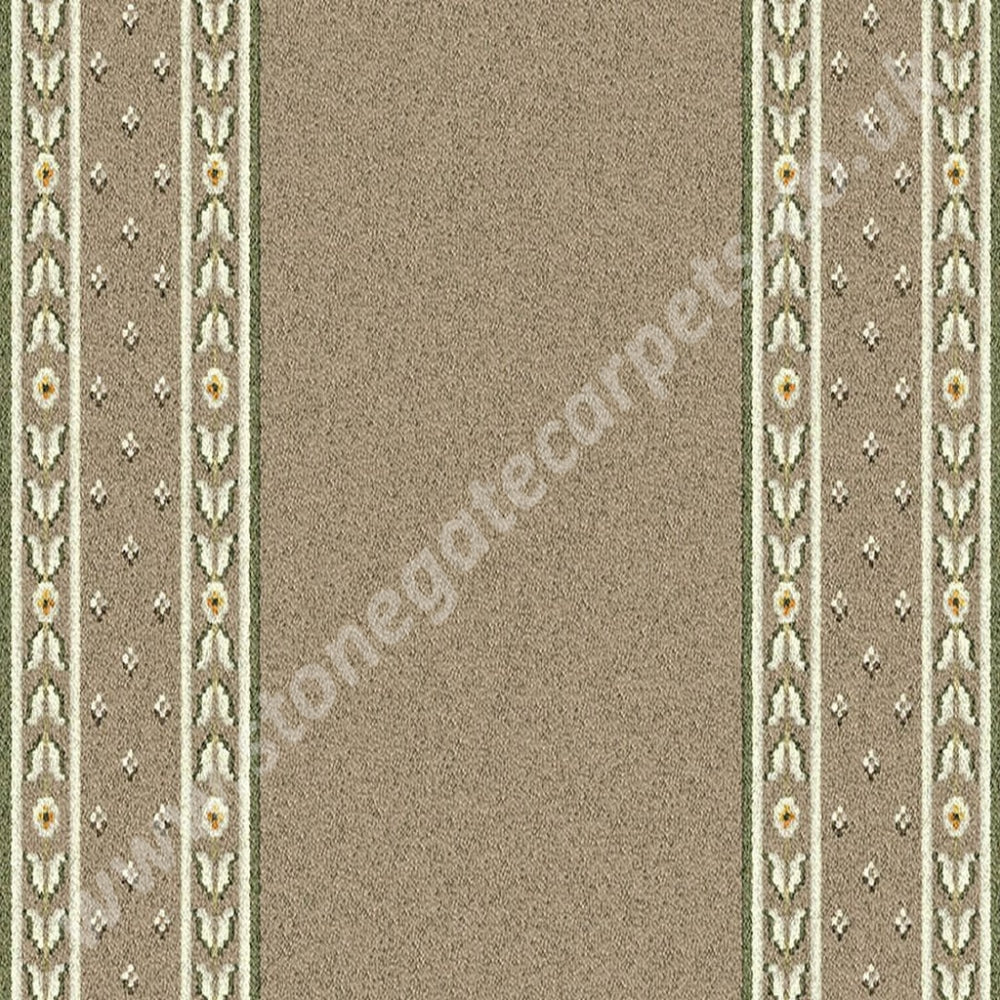 Ulster Carpets Sheriden Downton Runner 51/2574 (Please Call For Per M² Cost)
