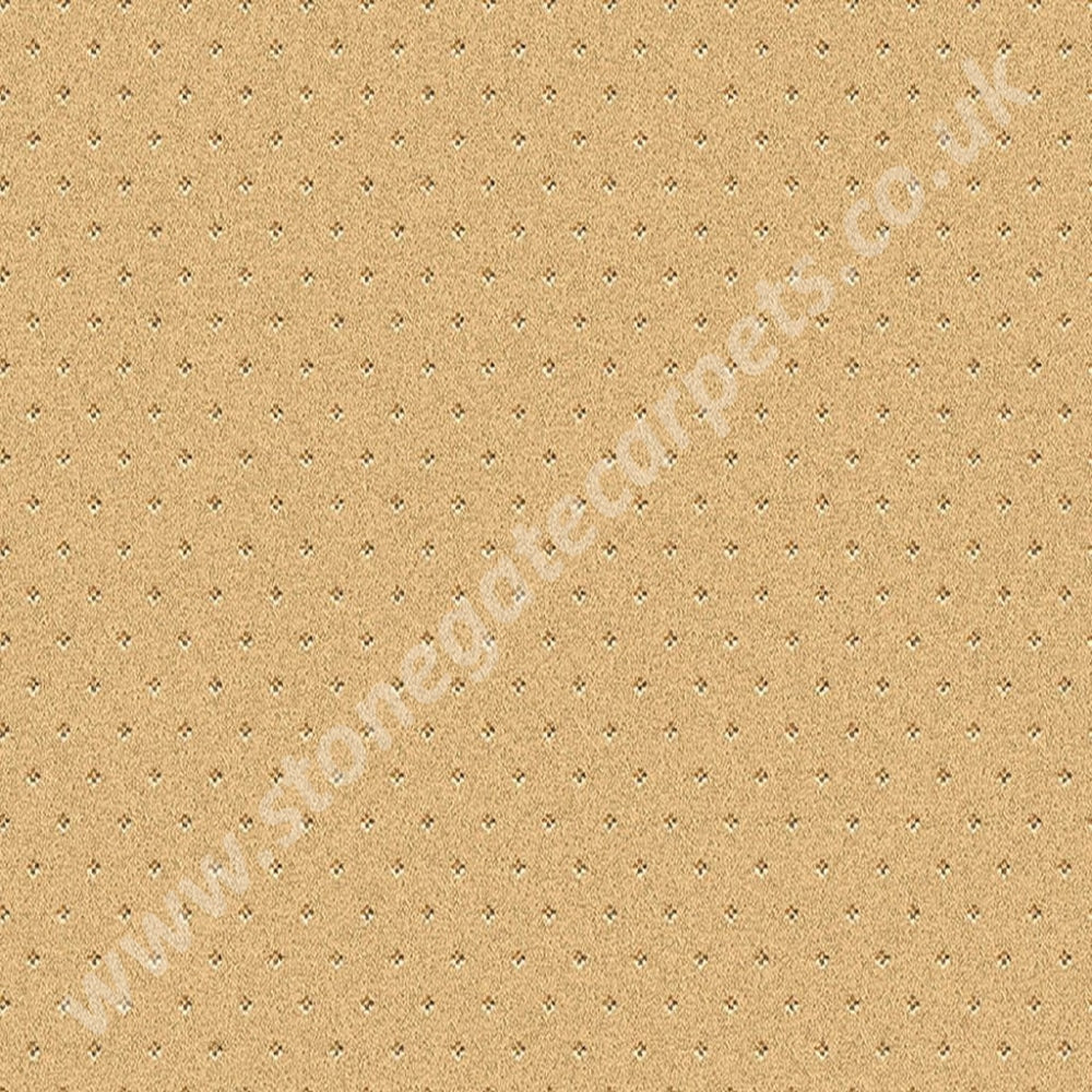 Ulster Carpets Sheriden Pindot Regency Cream 13/2562 (Please Call for per M² Cost)