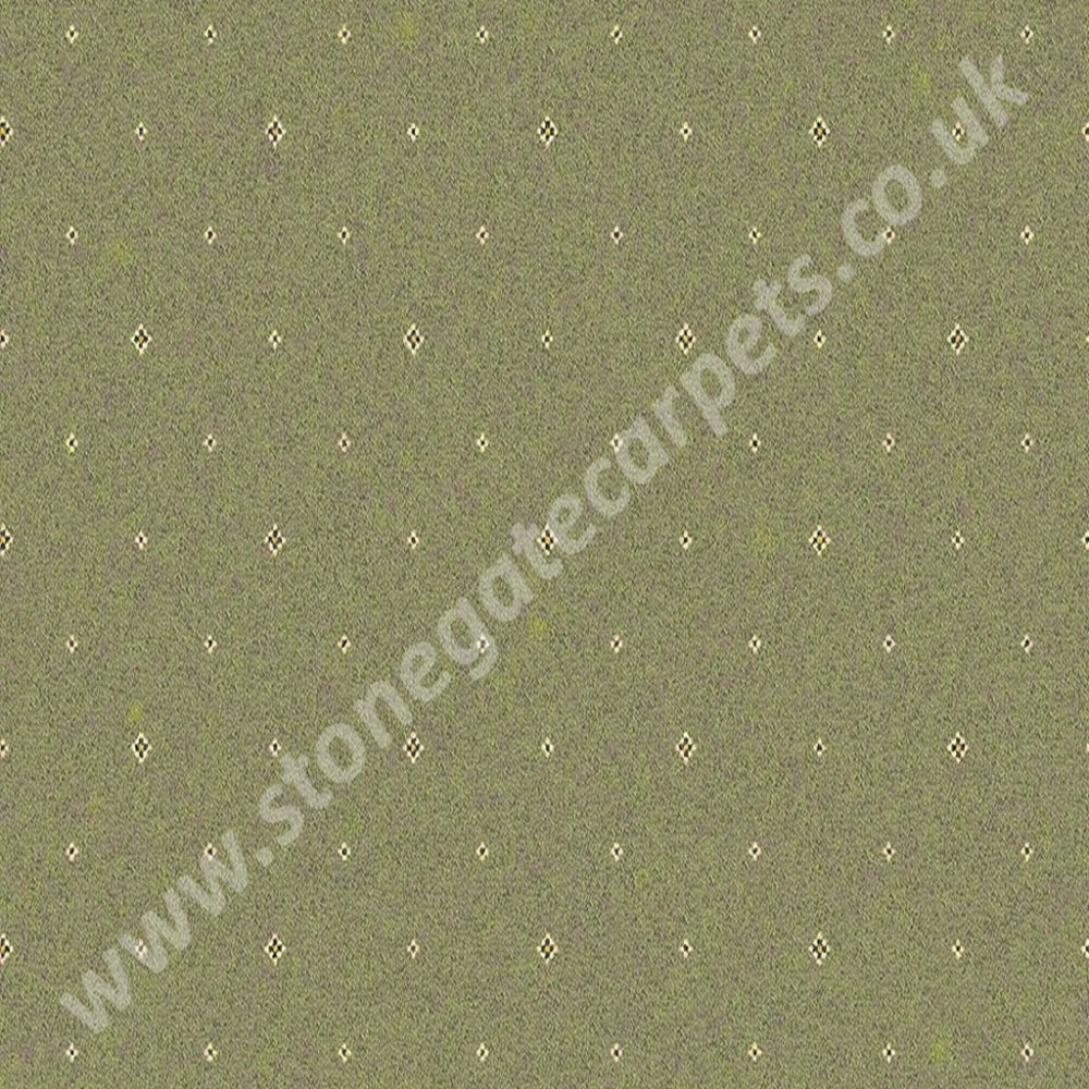 Ulster Carpets Tazmin Pindot Forest 72/2724 (Please Call for per M² Cost)
