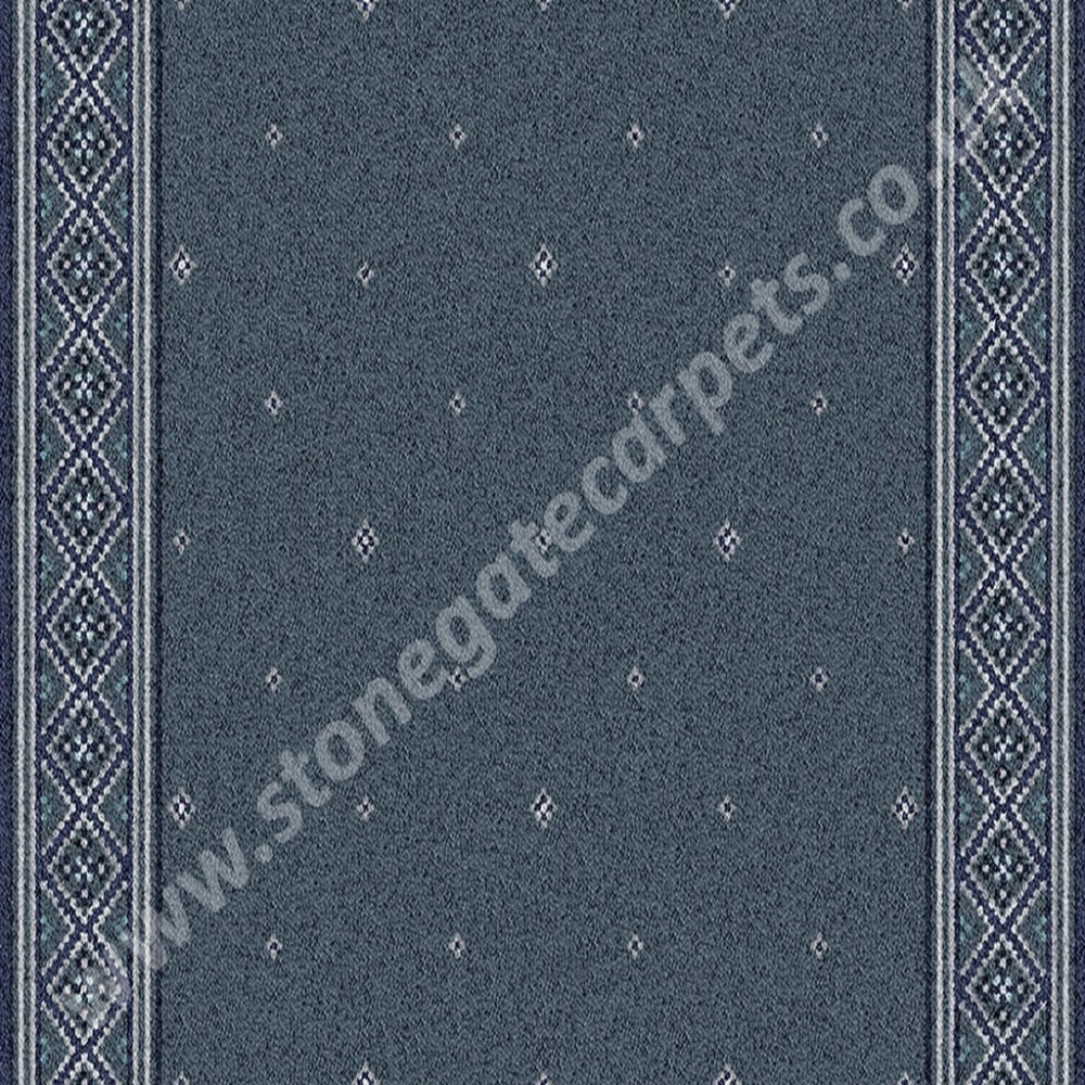 Ulster Carpets Tazmin Prussian Runner 92/2634 (Please Call For Per M² Cost)