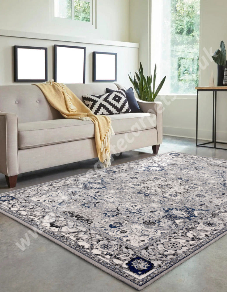 Agnella Rugs Agnus AIDA Light Grey - 100% New Zealand Wool - Free Delivery