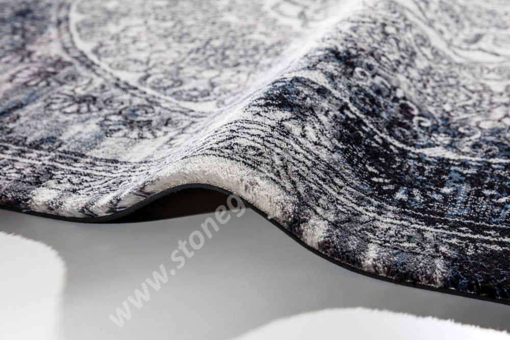 Agnella Rugs Agnus CURRUS Black - 100% New Zealand Wool - Free Delivery