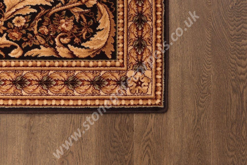 Agnella Rugs Agnus EGON Black - 100% New Zealand Wool - Free Delivery