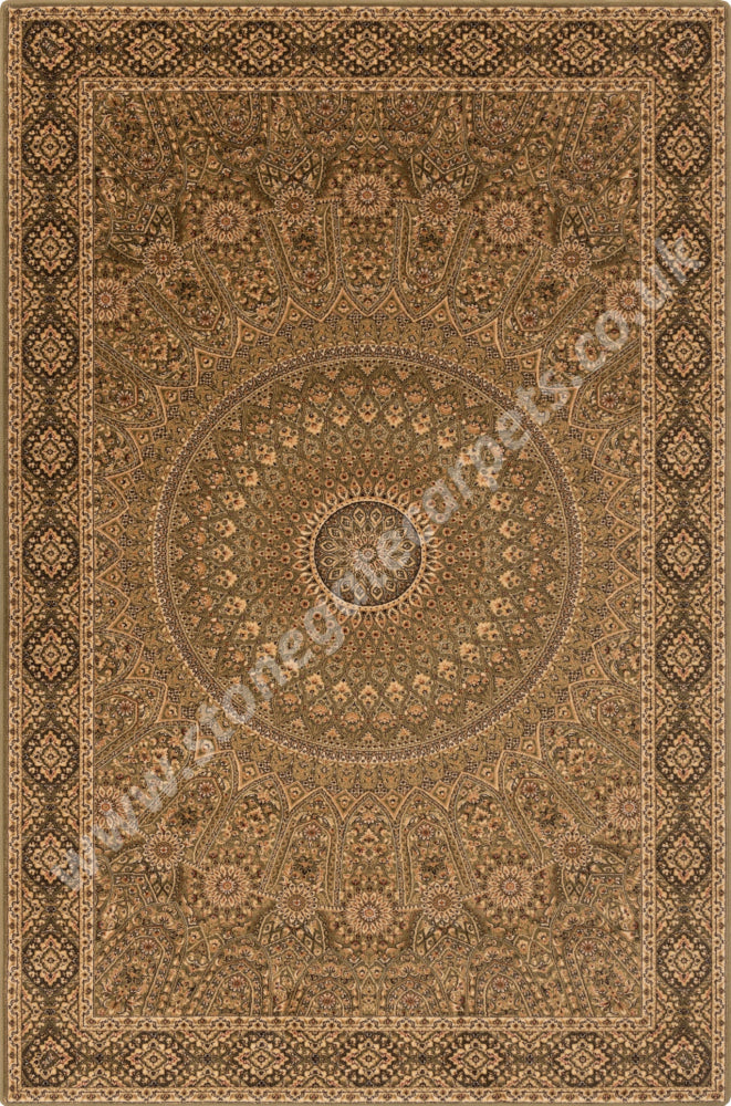 Agnella Rugs Agnus LIWIA Olive - 100% New Zealand Wool - Free Delivery
