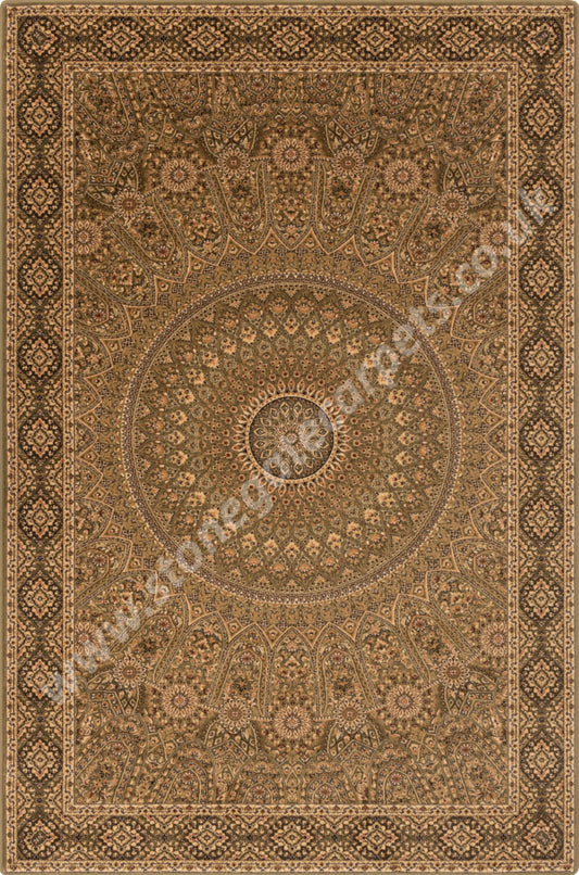 Agnella Rugs Agnus LIWIA Olive - 100% New Zealand Wool - Free Delivery