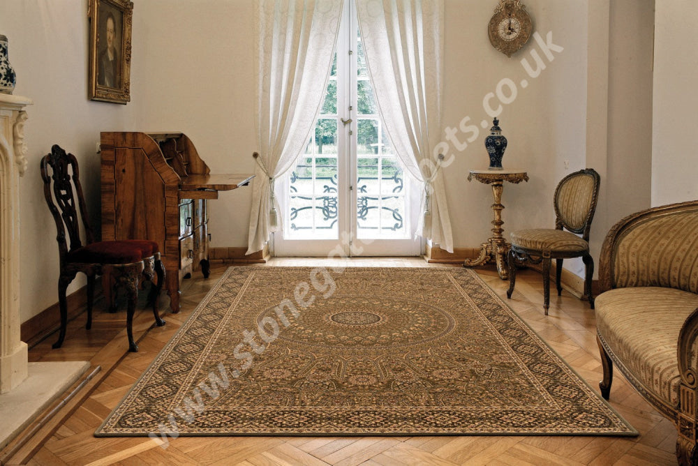 Agnella Rugs Agnus LIWIA Olive - 100% New Zealand Wool - Free Delivery