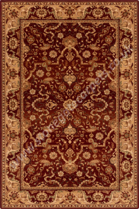 Agnella Rugs Agnus REJENT Ruby - 100% New Zealand Wool - Free Delivery