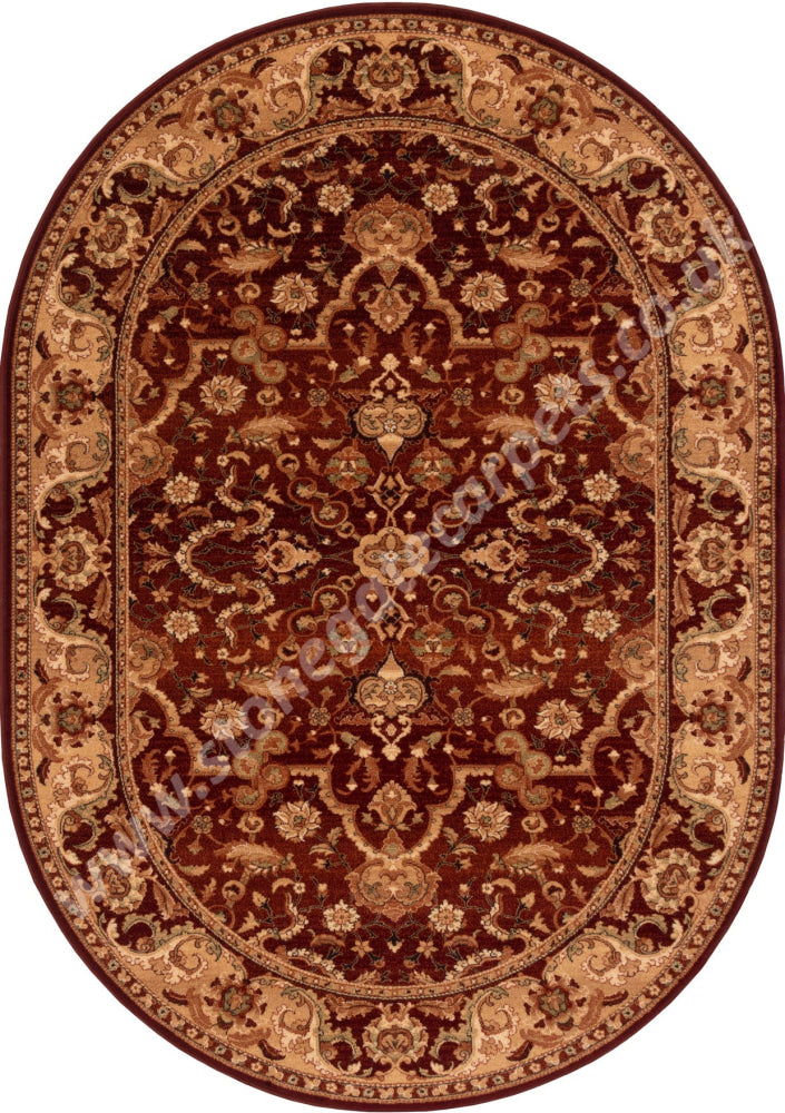 Agnella Rugs Agnus REJENT Ruby Oval - 100% New Zealand Wool - Free Delivery