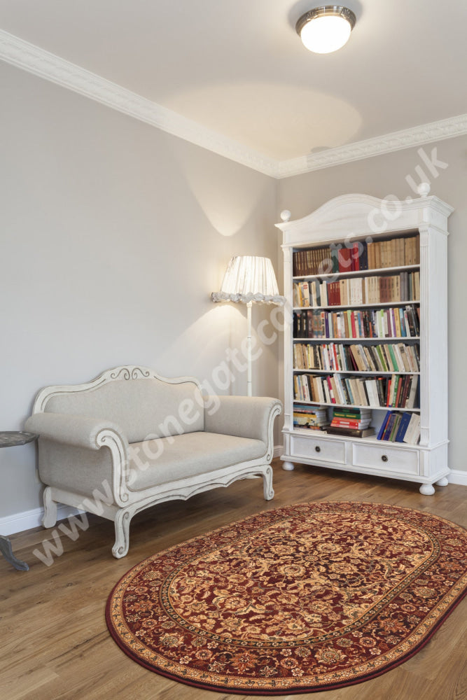 Agnella Rugs Agnus STOLNIK Ruby Oval - 100% New Zealand Wool - Free Delivery