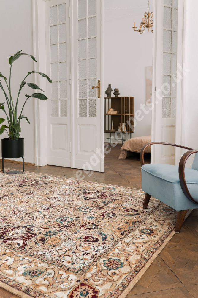 Agnella Rugs Agnus AIDA Light Beige - 100% New Zealand Wool - Free Delivery