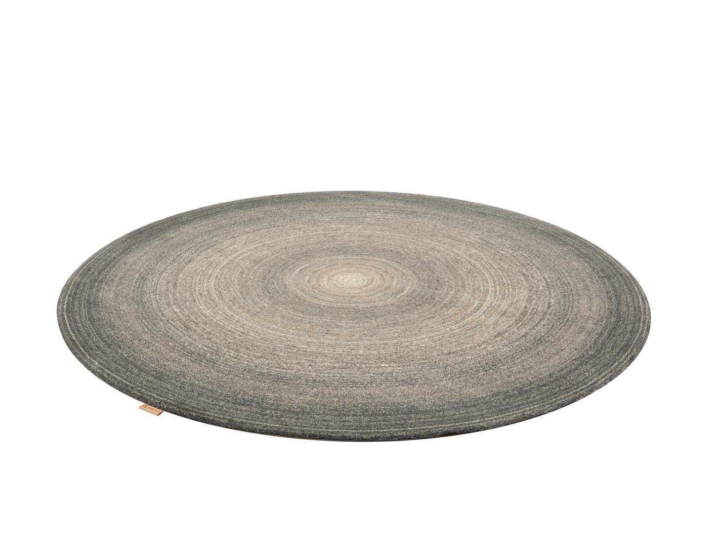 Agnella Rugs Calisia AIKO Light Grey Circle - 100% New Zealand Wool - Free Delivery