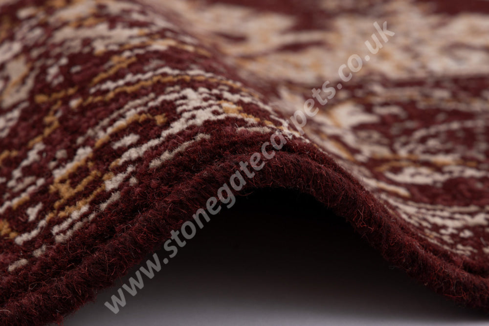Agnella Rugs Ballata BEVI Mulberry - 80% Wool 20% Nylon - Free Delivery