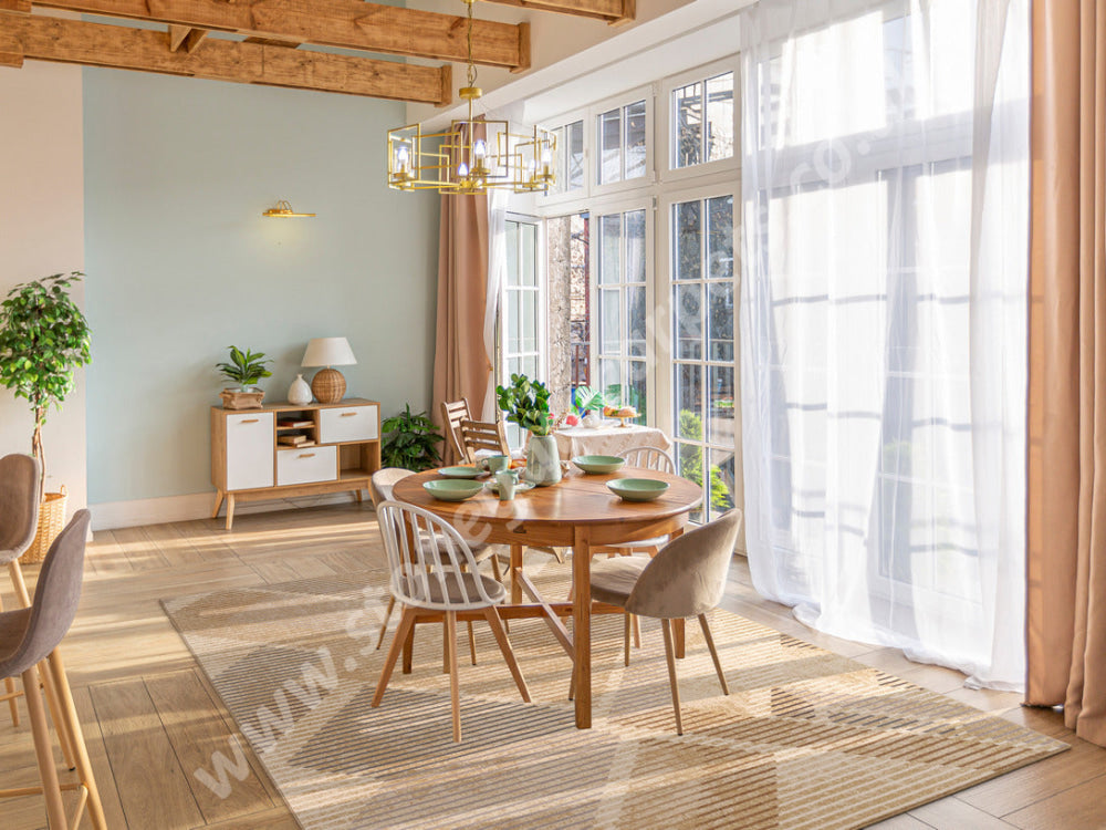 Agnella Rugs Ballata ELIAN Beige - 80% Wool 20% Nylon - Free Delivery