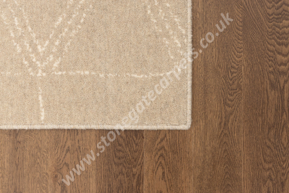 Agnella Rugs Ballata ADRIA Beige - 100% Undyed Wool - Free Delivery
