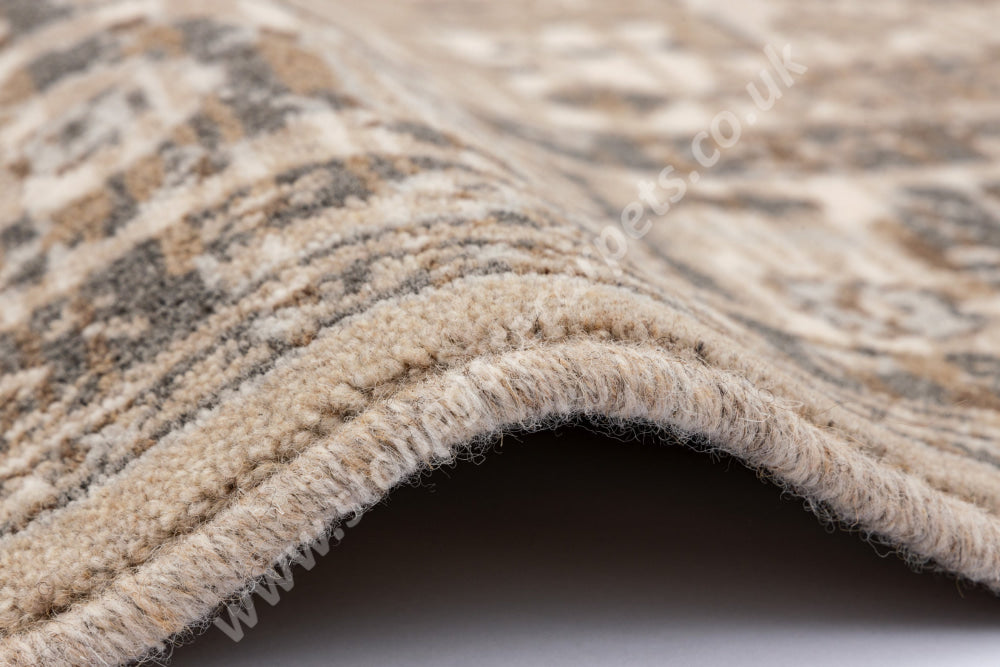 Agnella Rugs Ballata EMIVO Beige - 100% Undyed Wool - Free Delivery