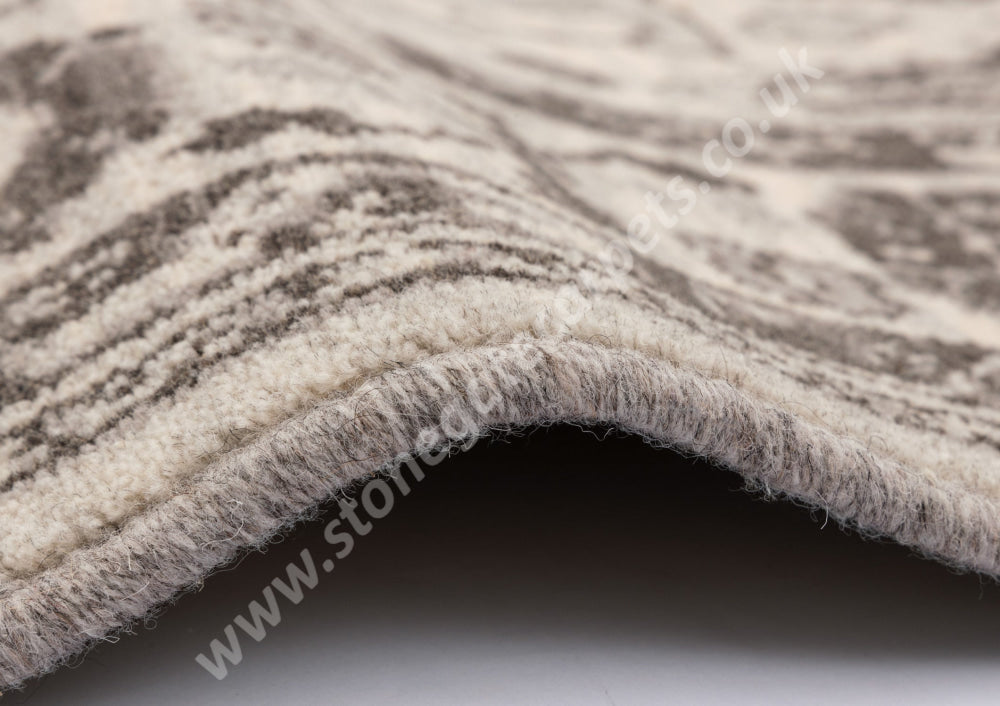 Agnella Rugs Ballata EMIVO Grey - 100% Undyed Wool - Free Delivery