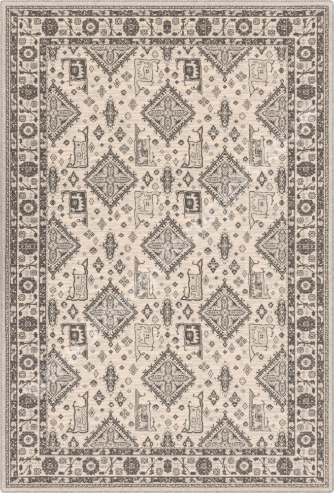 Agnella Rugs Ballata EMIVO Grey - 100% Undyed Wool - Free Delivery