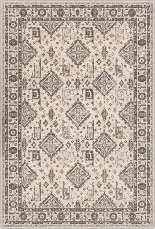 Agnella Rugs Ballata EMIVO Grey - 100% Undyed Wool - Free Delivery
