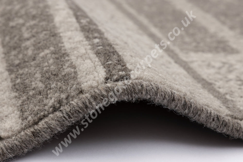 Agnella Rugs Ballata NIVRA Grey - 100% Undyed Wool - Free Delivery