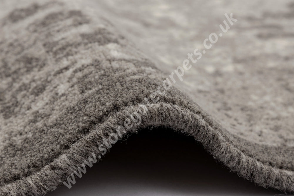 Agnella Rugs Ballata PAXTON Grey - 100% Undyed Wool - Free Delivery