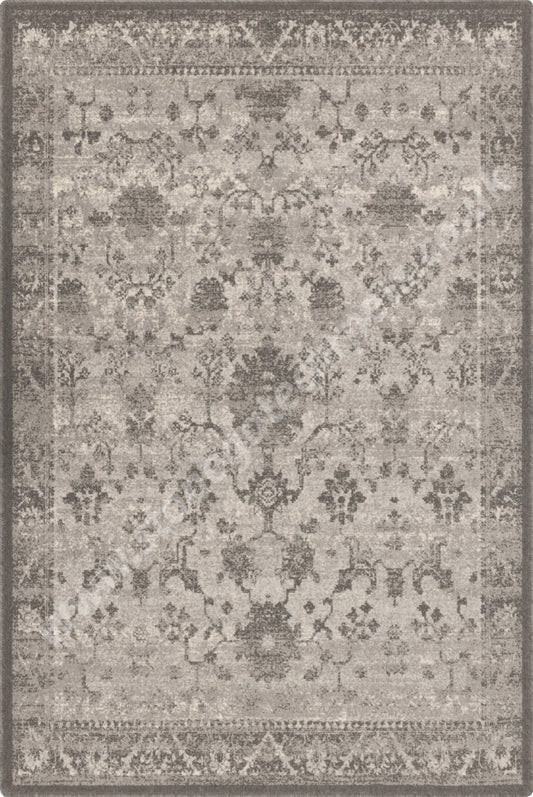 Agnella Rugs Ballata PAXTON Grey - 100% Undyed Wool - Free Delivery