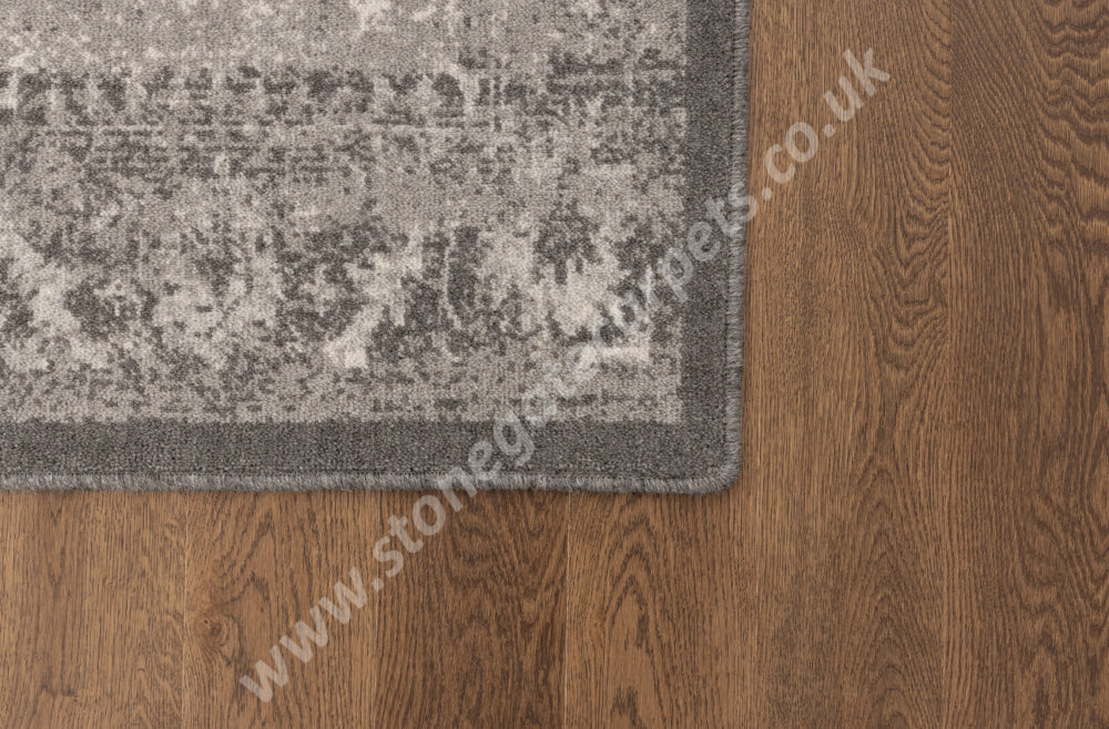 Agnella Rugs Ballata PAXTON Grey - 100% Undyed Wool - Free Delivery