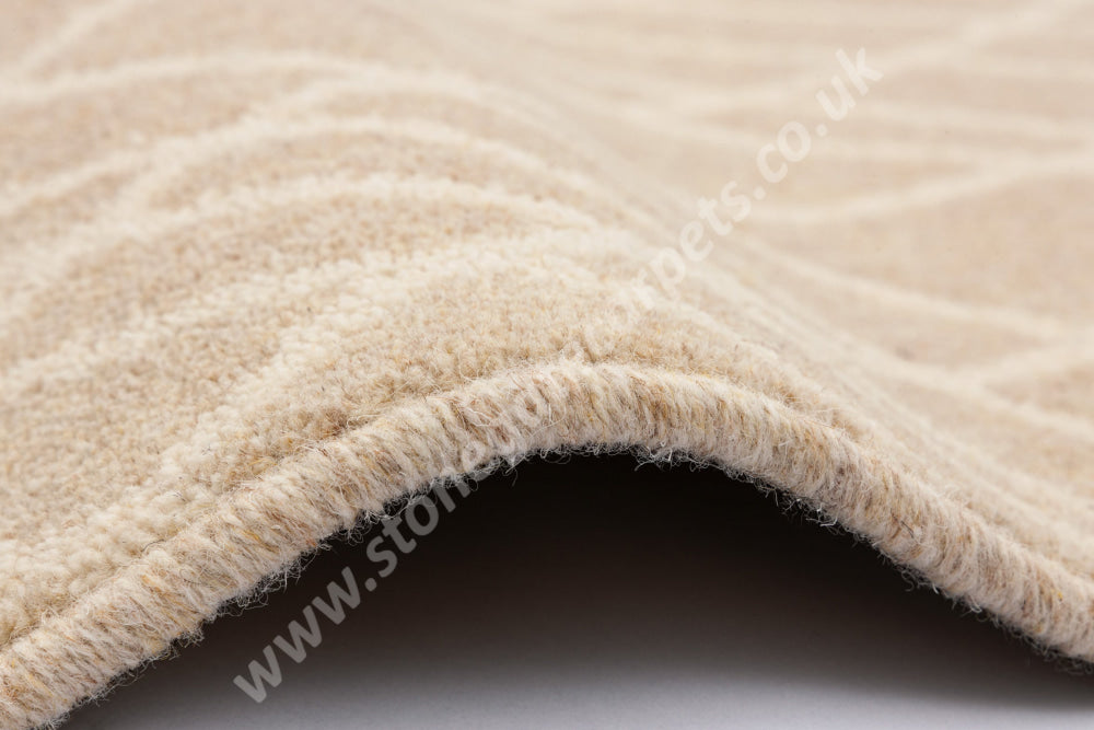 Agnella Rugs Ballata ZARINA Beige - 80% Wool 20% Nylon - Free Delivery