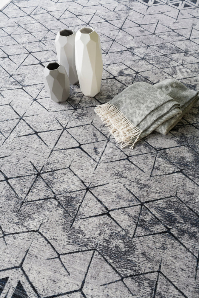 Agnella Rugs Agnus BATEJA Light Grey - 100% New Zealand Wool - Free Delivery