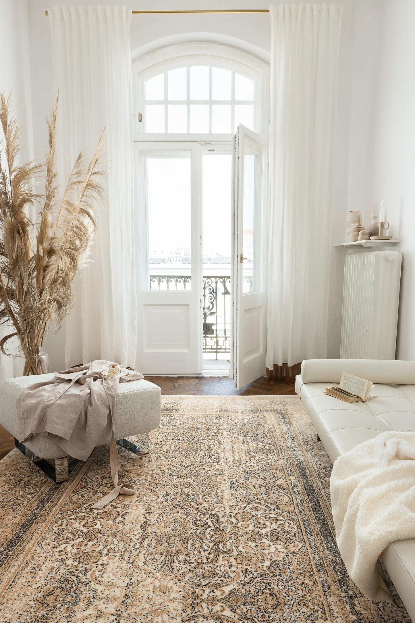 Agnella Rugs Agnus BERAT Cream - 100% New Zealand Wool - Free Delivery