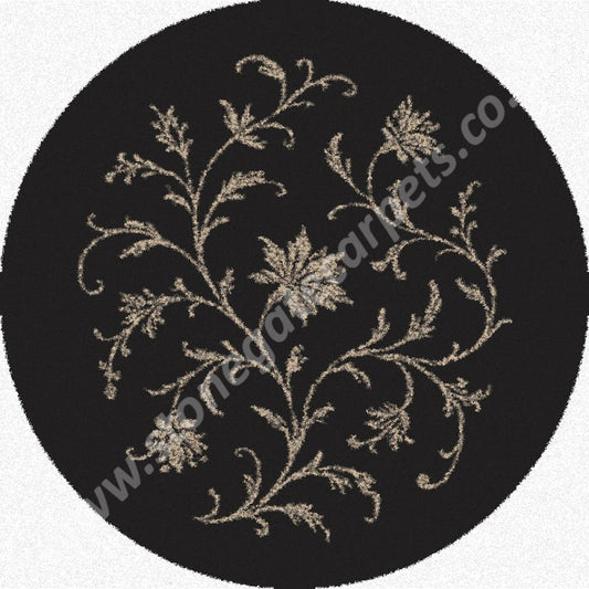 Brintons Made to Match Classic Florals Nouveau - Bisa Charcoal