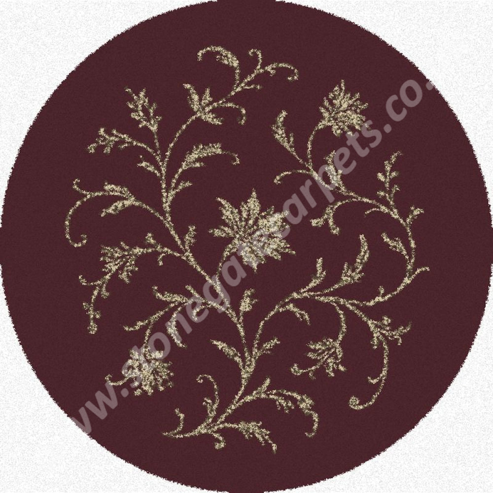 Brintons Made to Match Classic Florals Nouveau - Bisa Red