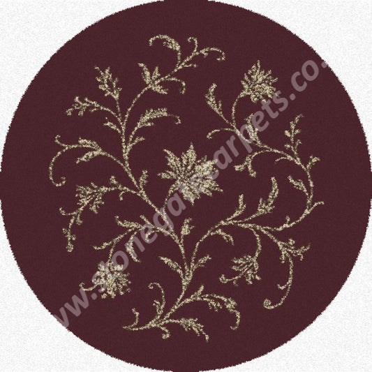 Brintons Made to Match Classic Florals Nouveau - Bisa Red