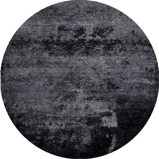 Agnella Rugs Calisia BRAN Grey Circle - 100% New Zealand Wool - Free Delivery